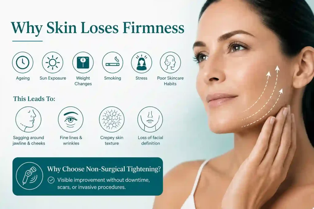 What Makes Skin Lose Firmness and Why Do People Seek Non-Surgical Tightening Greenock?