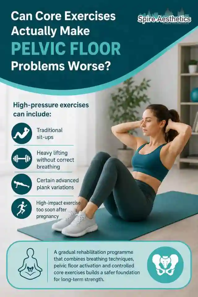 Can Strengthening Your Core Alone Actually Make Pelvic Floor Problems Worse Greenock?